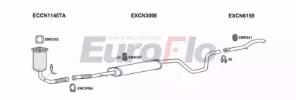 Система выпуска ОГ EuroFlo FTFIO14 7004A